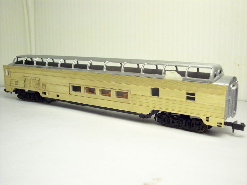 Multilayering brass car sides N and Z Scales TheRailwire
